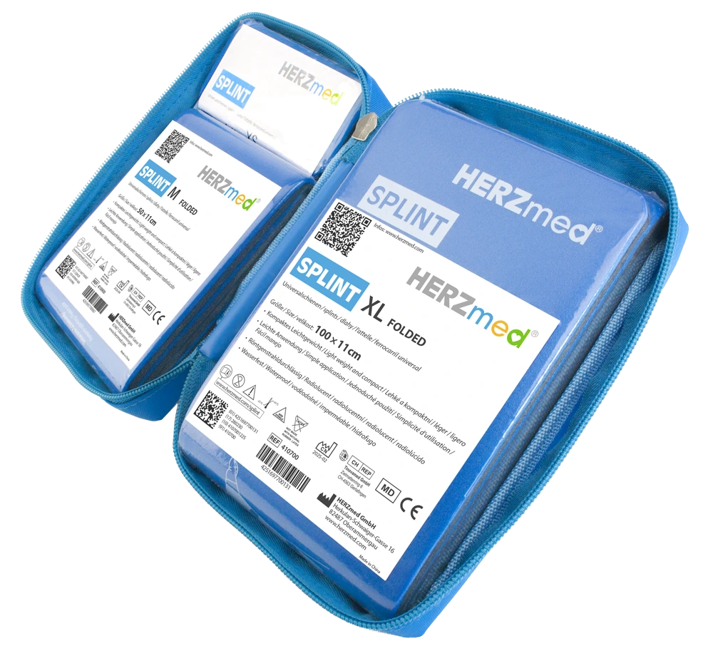 [4302] HERZmed® SPLINT SET blau