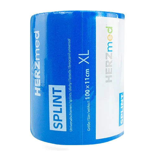 [410500] HERZmed Splint gerollt (Blau/Grau)