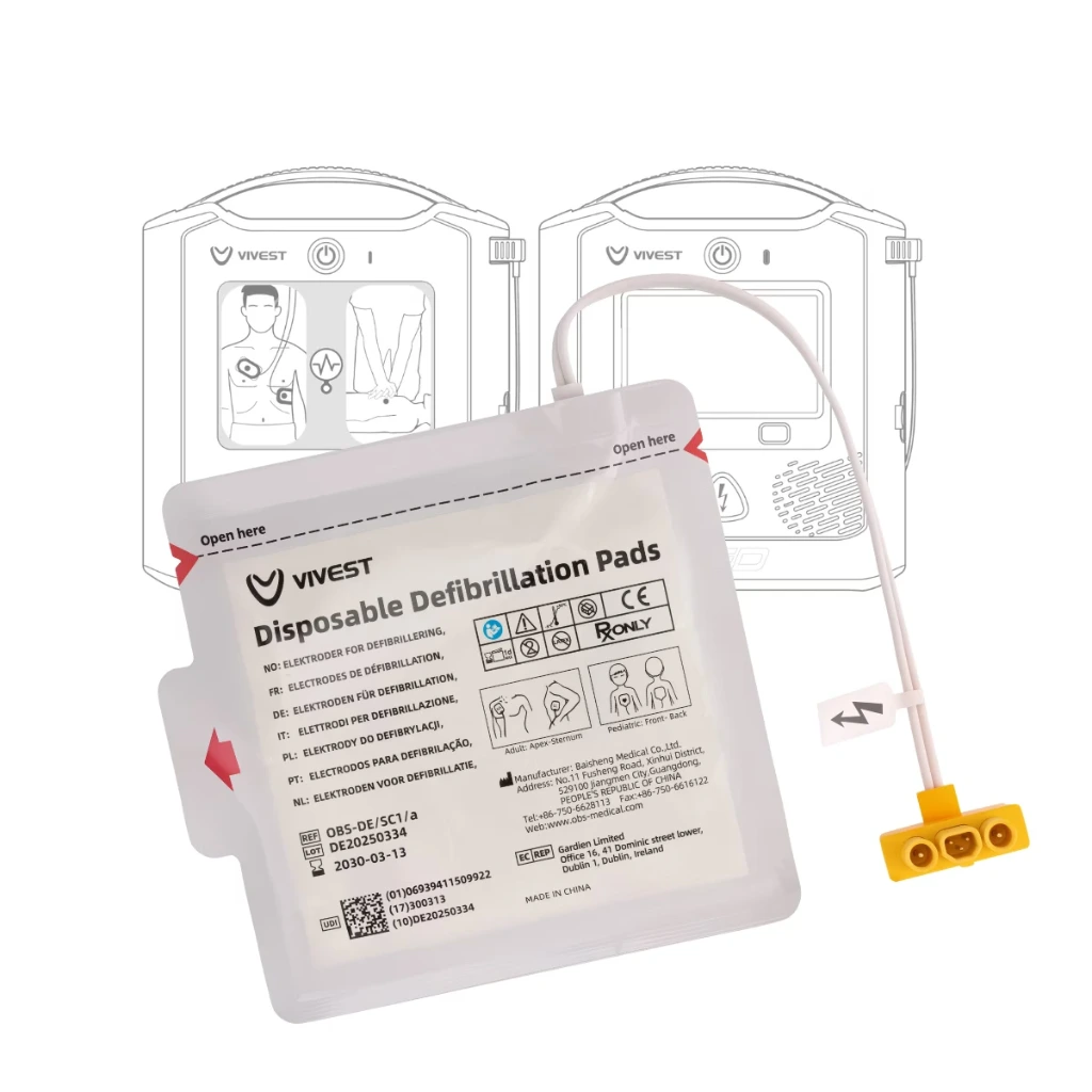 [D0702085] ViVest AED-Elektroden Trainer A1/A3