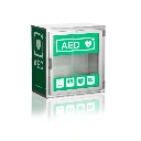 HEARTGUARD Edelstahl AED-Schrank Polaredition -40°C